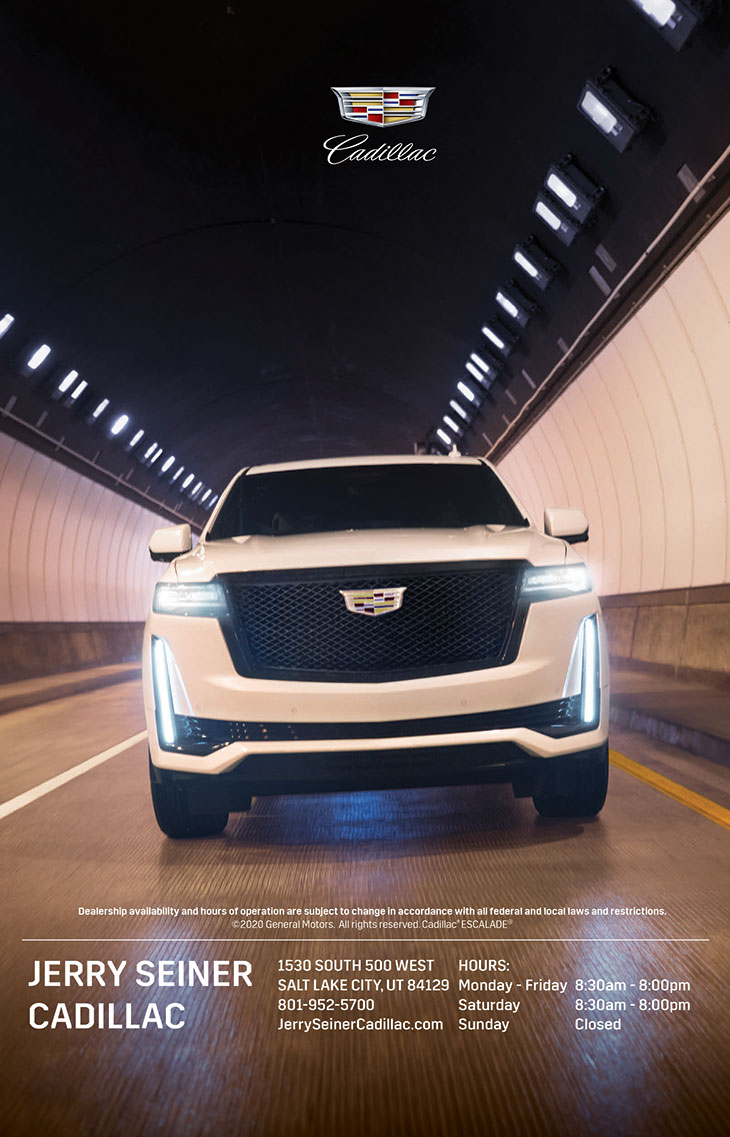 Jerry Seiner Cadillac ad