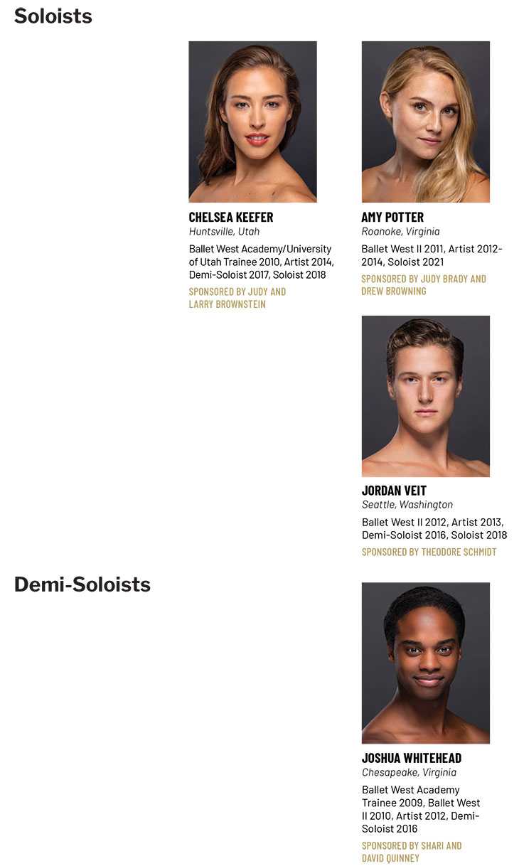 Ballet West Soloists Photos
